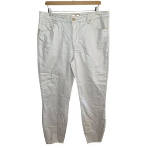 Kut From The Kloth | Charlize High Rise Cigarette Leg Coated Shiny Jeans Size 14